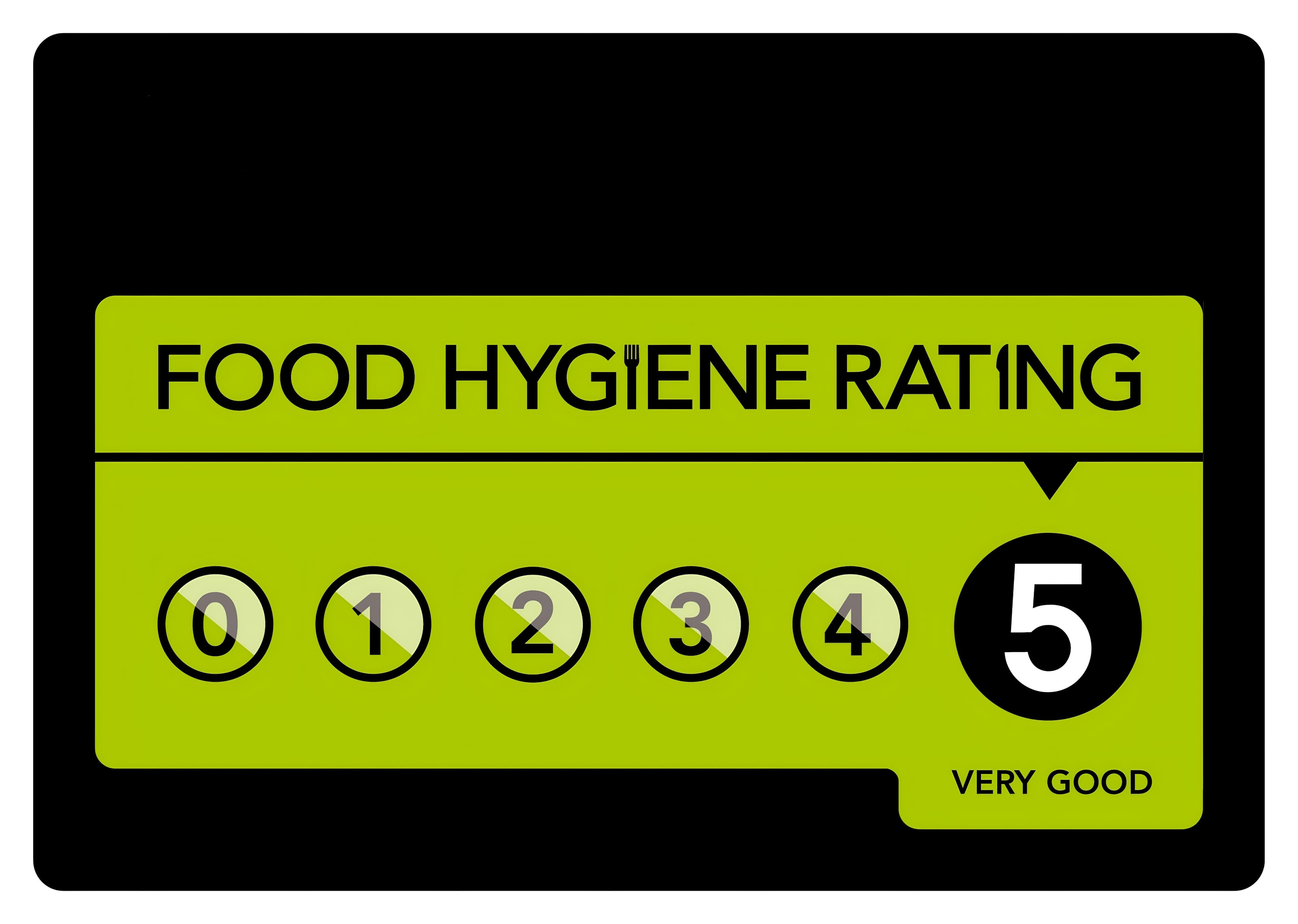 The Lounge Rotherham - 5 star food hygiene